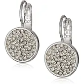Anne Klein Crystal Pave Drop øreringe