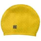 Swim Secure Silikone Bubble Swim Hat - Gul