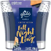 Glade Candle Jar Air Freshener Fall Night Long 3,4 oz