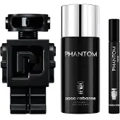 Paco Rabanne Phantom gaveæske parfumespray 100 ml + deospray 150 ml + mini 10 ml