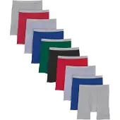 Hanes herre-boksertrusser med ComfortFlex linning 10-pack m Assorteret