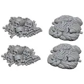 WizKids Deep Cuts Unparted Miniatures Terrain: Wave 6: Pile of Bones & Entrails
