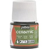 Pebeo 025-027 Keramisk emalje Effektmaling 45 ml flaske - bladgr?n
