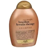 OGX Shampoo Brazilian Keratin Therapy 13 Ounce (385 ml) (2 Pack)