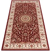 Rugsx Tæppe NAIN Rosette, ramme 7176/51066 rødbrun 160x230 cm