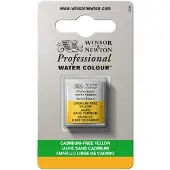 Winsor & Newton Professionel vandfarve Maling Halv Pan Cadmium-fri gul