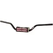 Renthal 609-01-BK Fatbar Sort 1-1/8" aluminiumsstyr