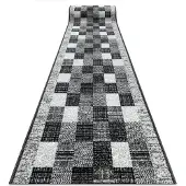 Rugsx Fortovet BCF RAFIA grå 70 cm 70x900 cm