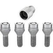 McGard 4 PK WHL LK ST CHR 12X1,5