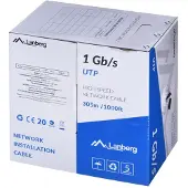 Lanberg UTP CABLE 1GB/S 305M WIRE CCA BLACK