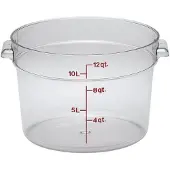 Cambro Camwear Polycarbonat Square Food Opbevaringsbeholder 12 Quart