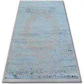 Rugsx Tæppe ACRYL MANYAS 0917 grå/blå 80x150 cm