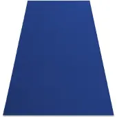 Rugsx Tæppe RUMBA 1349 enkelt farve kobolt 200x350 cm