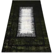 Rugsx Tæppe JAVA moderne 1523 Ramme grøn / elfenben 160x230 cm