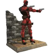 Diamond Select Toys Marvel Select: Deadpool Action Figur Red Black Standard