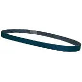 Makita A-34469 3/8-tommer x 21-tommer Slibende slibningsbælte 80 Grit-10 Pack