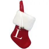 Kurt S. Adler Monogrammet " l " miniature -str?mpe