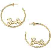 Barbie Script Logo Hoop ?reringe (s?lv)