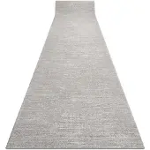 Rugsx Fortovet moderne TULS 51248 melange grå 80 cm 80x490 cm