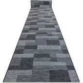 Rugsx Gummibelægning ICONA grå 100cm 100x490 cm