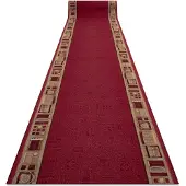 Rugsx Gummibelægning JENA rødbrun 67cm 67x610 cm