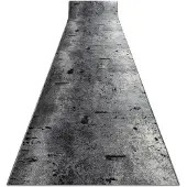 Rugsx Løber anti-skrid MARL Konkret, gummi grå 100 cm 100x500 cm