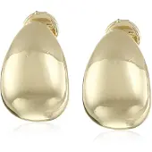 Calvin Klein Anne Klein Goldtone Clip Top Hoop Eareringe