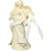 Enesco Foundations Loss & Comfort Angel Stone Resin Figur 9.25