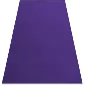 Rugsx Tæppe RUMBA 1385 enkelt farve violet 100x200 cm