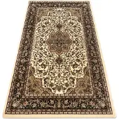 Rugsx Tæppe ROYAL AGY design 0521 karamel 100x200 cm