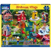 White Mountain Puslespil Birdhouse Village - 500 brikkers puslespil
