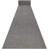 Rugsx Enkelt fortov KARMEL Glat, enfarvet grå 200x110 cm