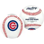 Rawlings MLB Chicago Cubs Team Logo Baseball White 1