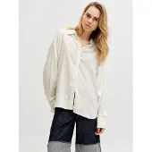 JJXX Almira Linen Blend Wvn Jjxx Skjorte Med Lange ærmer