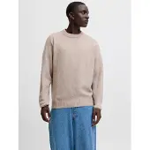 Jack & Jones Pullover 'JJESOHO OLLIE' greige / sort