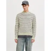 Jack & Jones Pullover pastelgrøn / hvid