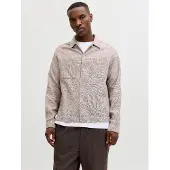 Jack & Jones Skjorte beige / sort / hvid