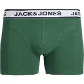 Jack & jones Junior Underbukser 'JACNolan' marin / mørkegrøn / hvid