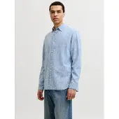 Jack & Jones Harvey Chambray Premium Skjorte Med Lange ærmer