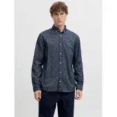 Jack & Jones Premium Skjorte 'JPRBLUBARKLEY' navy