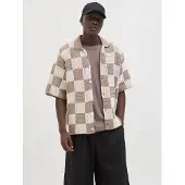 Jack & Jones Cardigan 'Jcoathletico' camel / mørkebeige