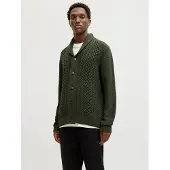 Jack & Jones Ensfarvet Strikket Cardigan