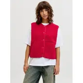 JJXX Vest 'JXVEra' rubinrød