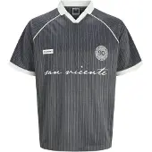 Jack & Jones Bluser & t-shirts 'JCOEterna' mørkegrå / hvid