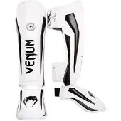 Venum Elite Standup Shinguards White/Black Medium
