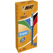 BIC Kuglepen 4 farver
