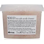 Davines Solu Sea Salt Scrub Cleanser 3.57 ounce (pakke af 1)