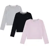 Abercrombie & Fitch Bluser & t-shirts grå-meleret / lyserød / sort