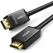 UGREEN DisplayPort – HDMI-kabel DP101 4K 3 m – sort