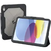 Zagg Rugged Messenger - Beskyttende kasse til tablet - grov - polykarbonat - brunsort - for Apple 10.9-inch iPad (10. generation)